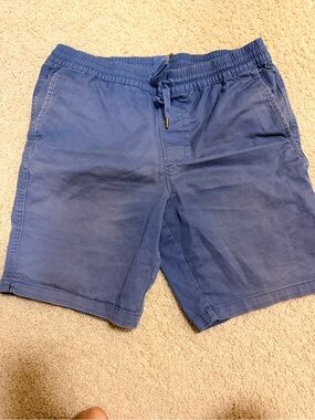 Hurley Men's Navy Drawstring Athletic Shorts